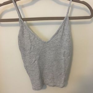 Brandy spaghetti strap crop top